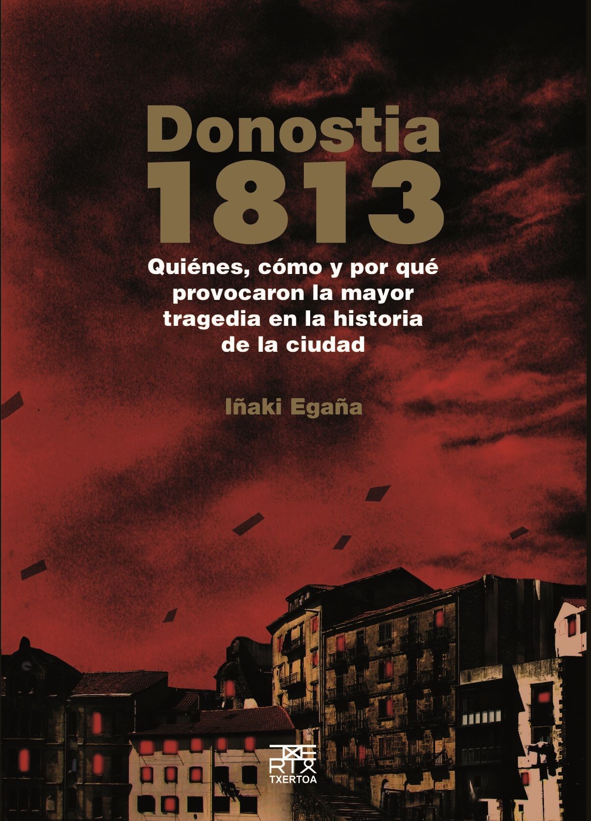 "Donostia 1813" liburuaren azala.